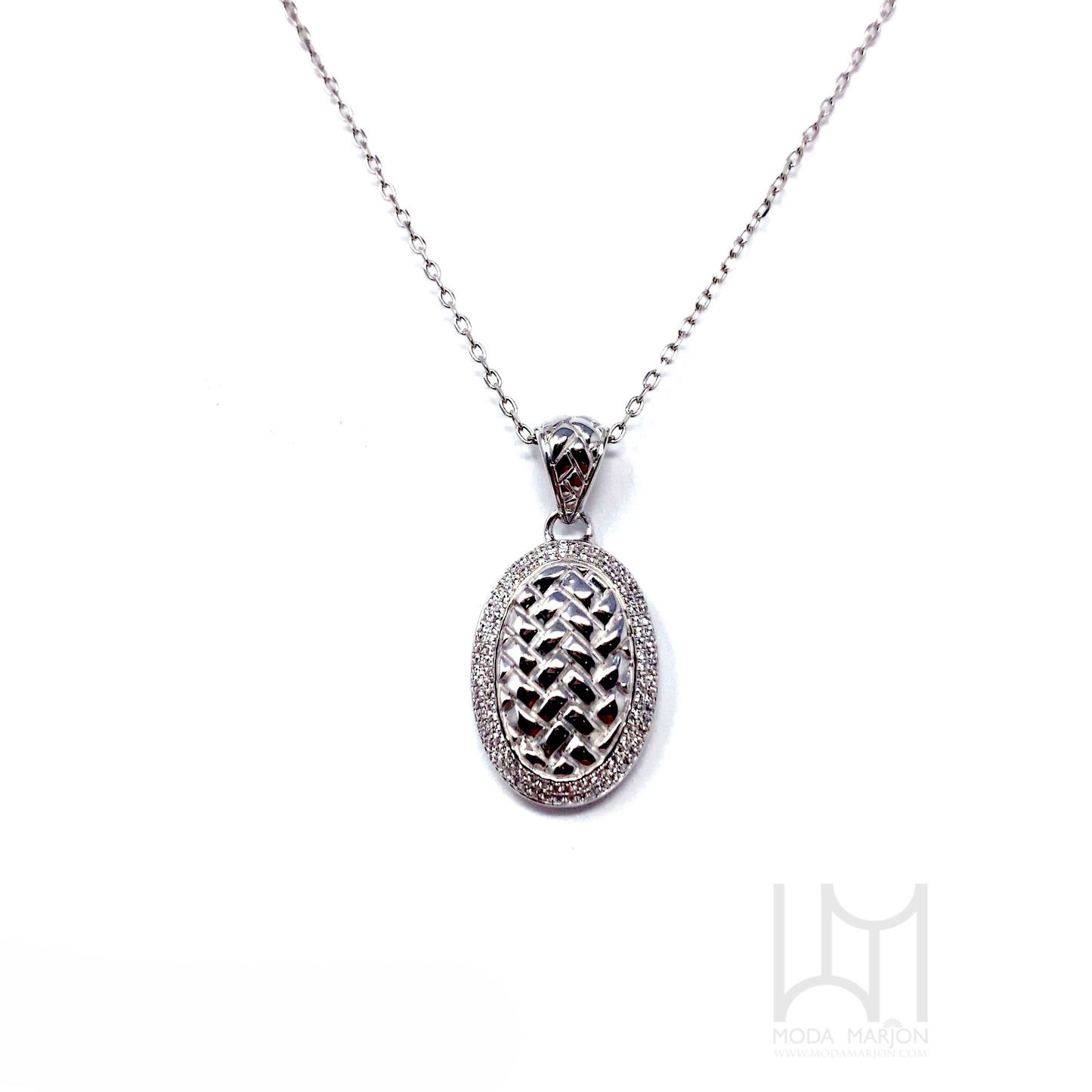 Moda Marjon Classic Chevron Pattern Pendant