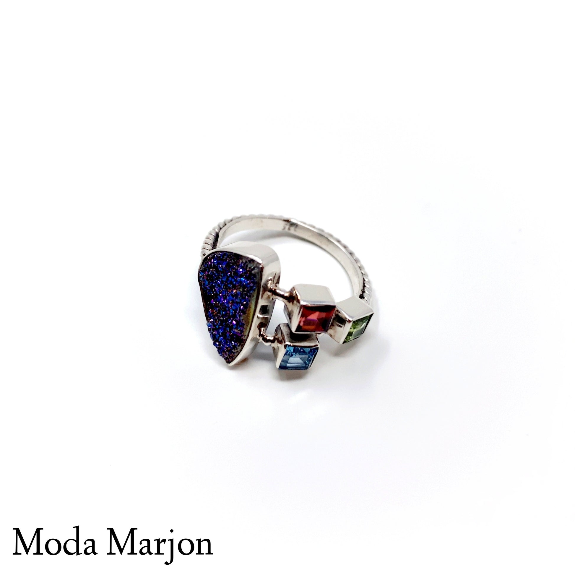 Multi-Stone Ring - Moda Marjon 