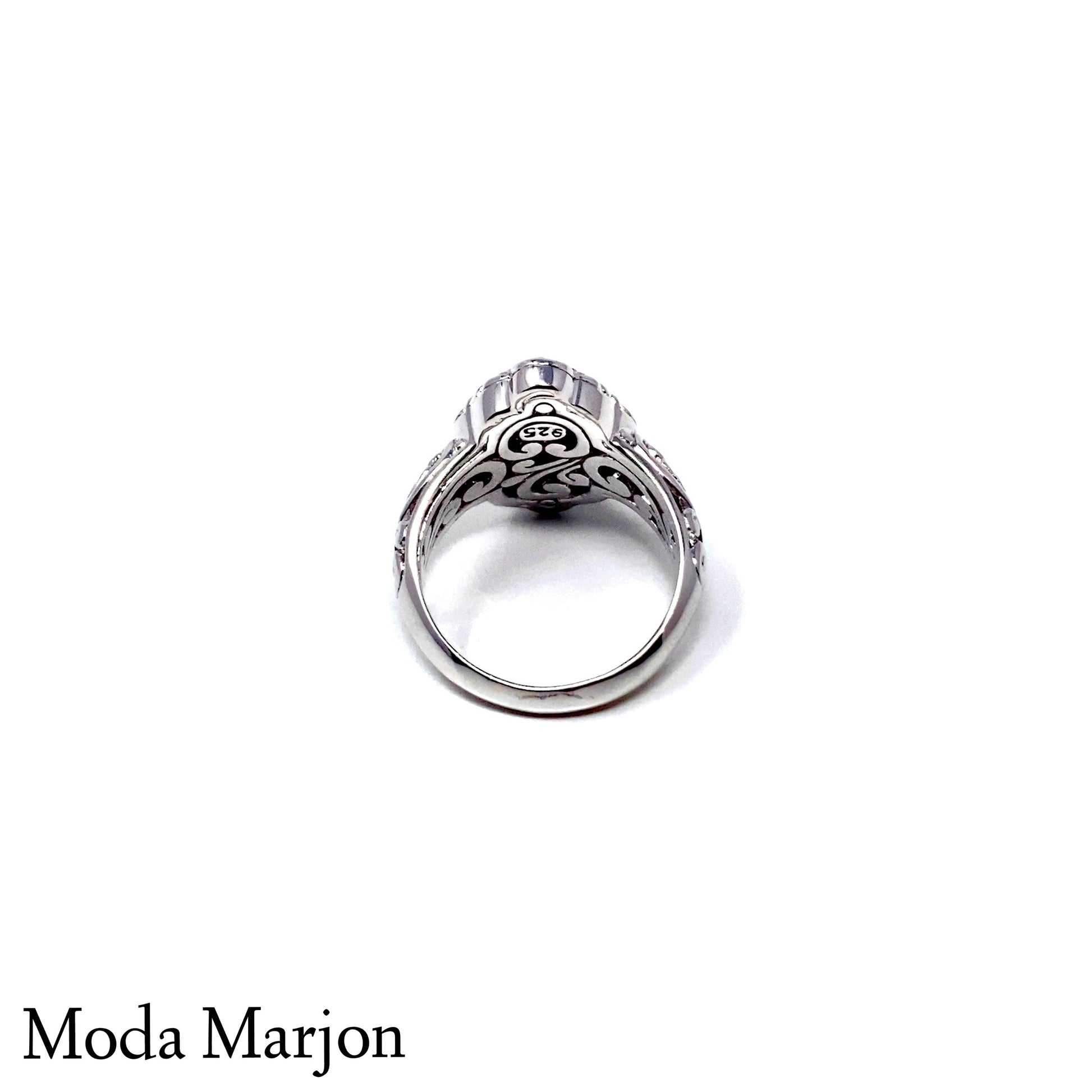 Vintage Pave Ring - Moda Marjon 