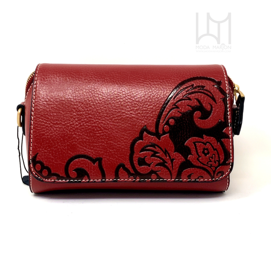 Small Tooled Cross Body handbag