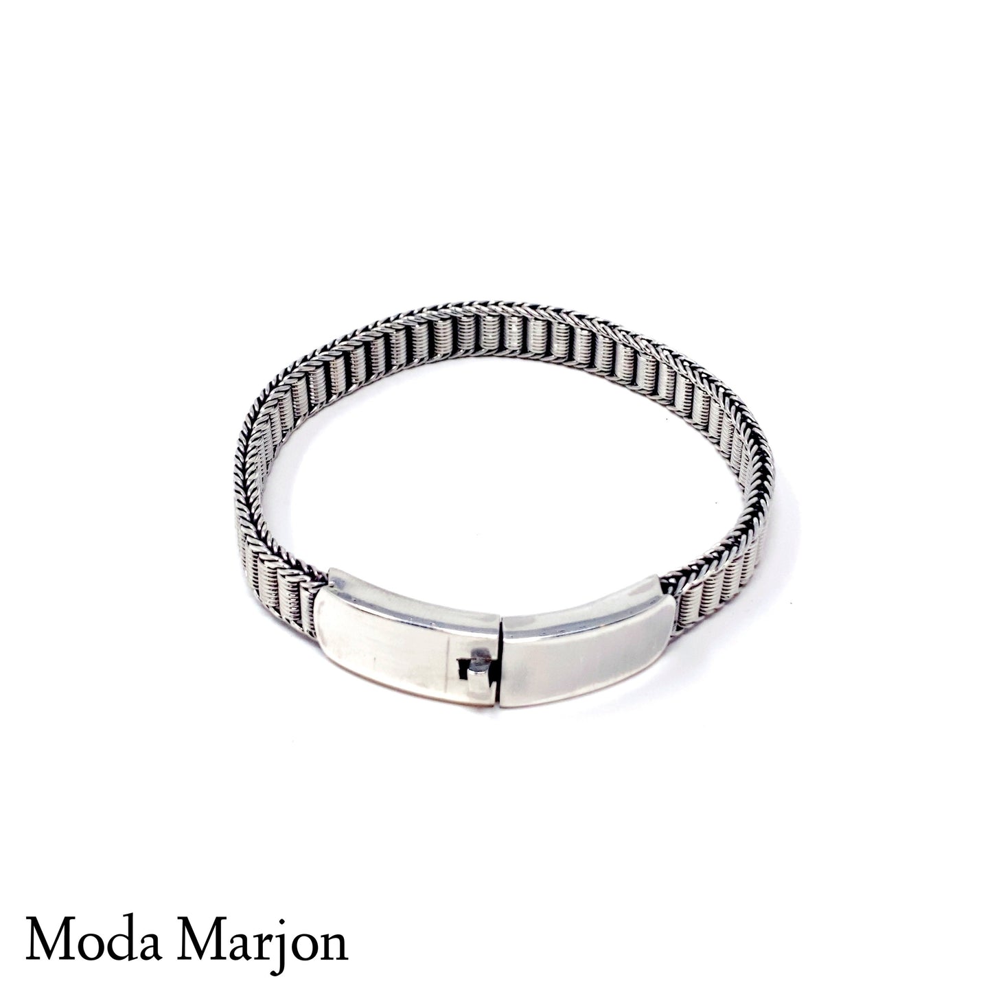 Barrel Woven Chain Bracelet - Moda Marjon 