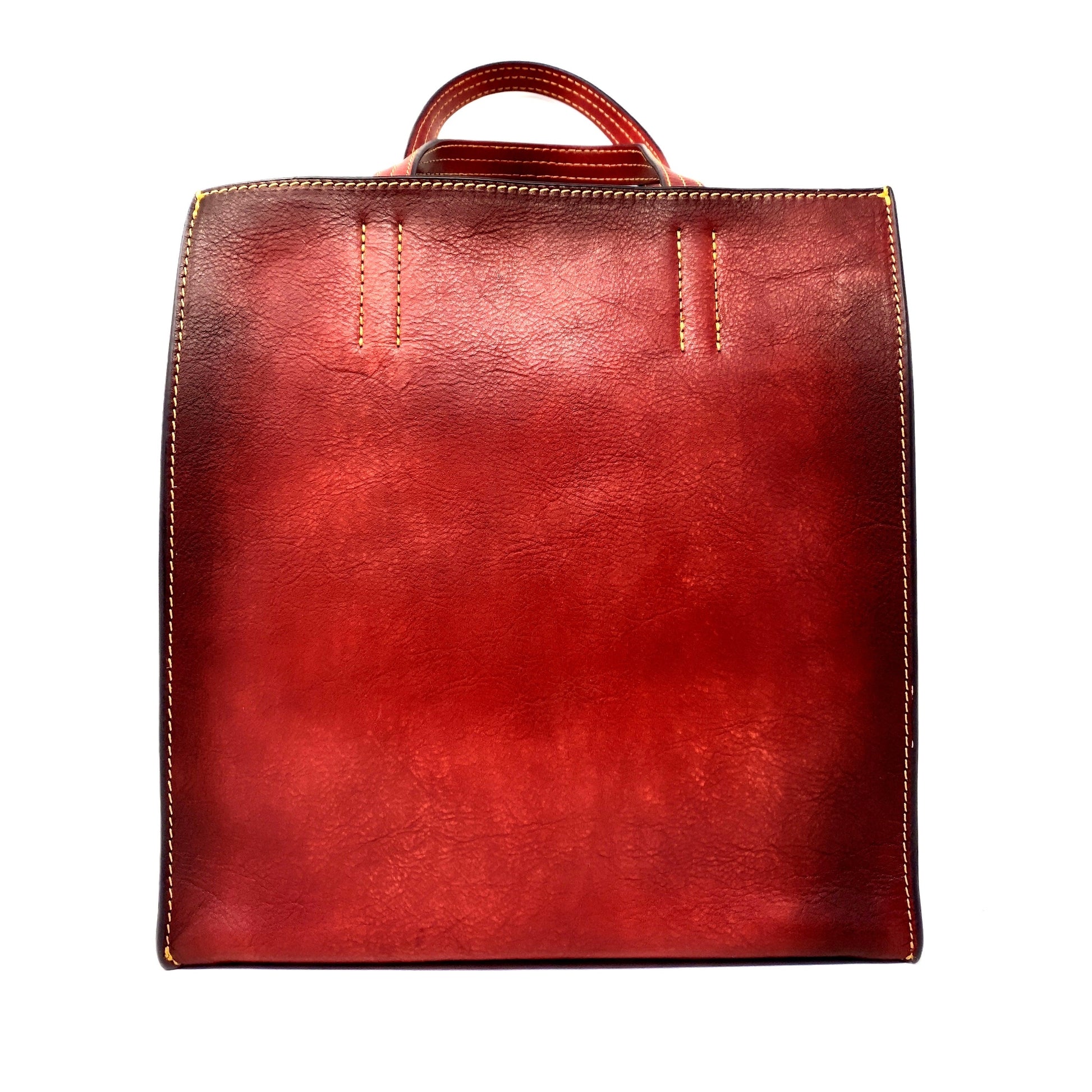 Hand Painted Peacock Tote HandBag - Moda Marjon 