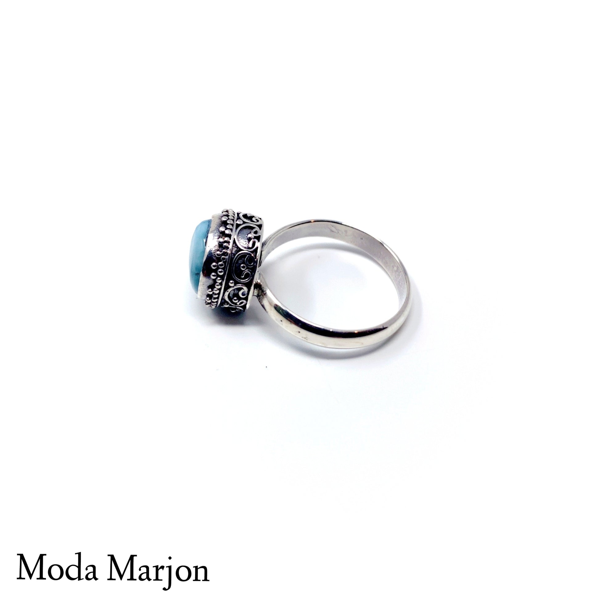 Larimar Ring - Moda Marjon 