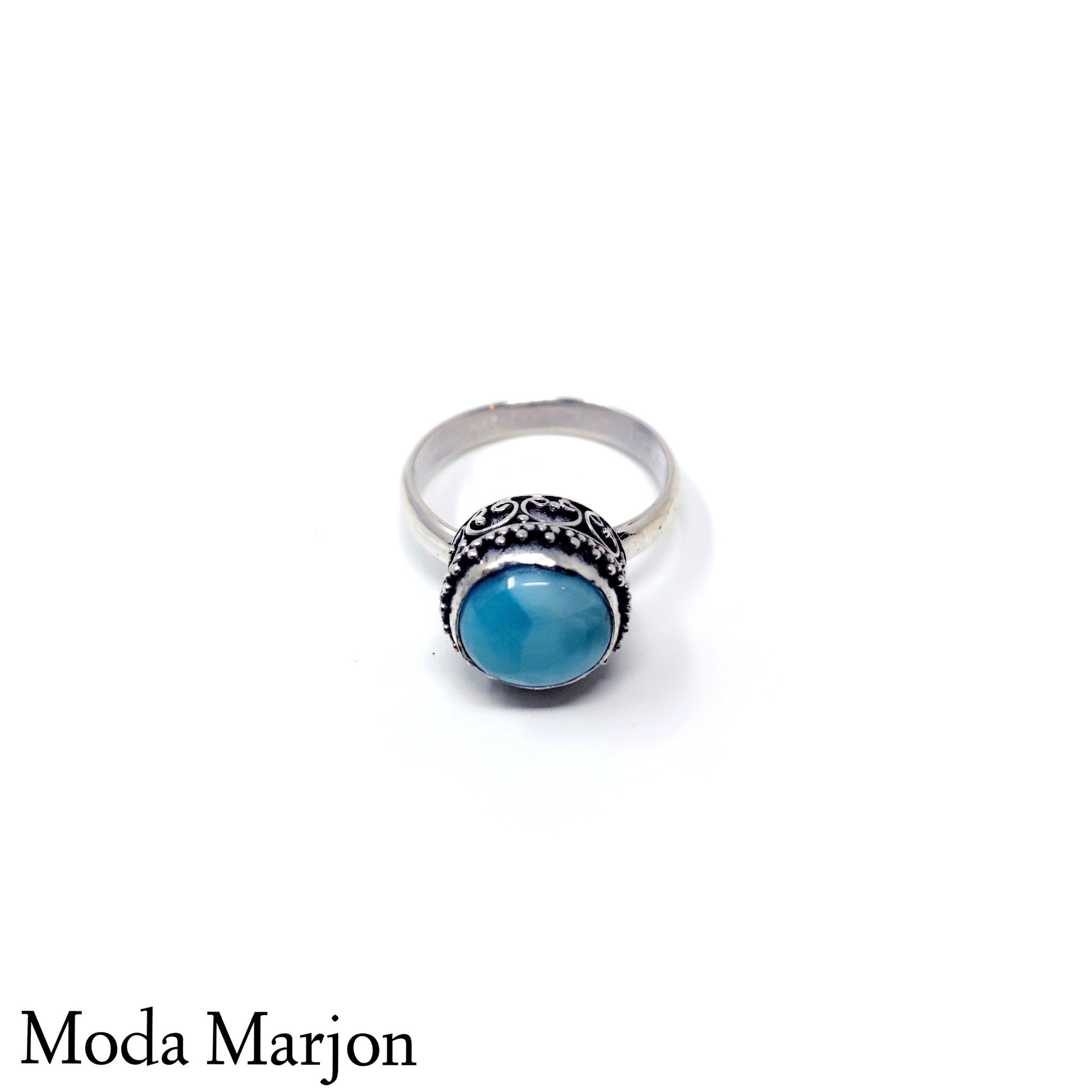 Larimar Ring - Moda Marjon 