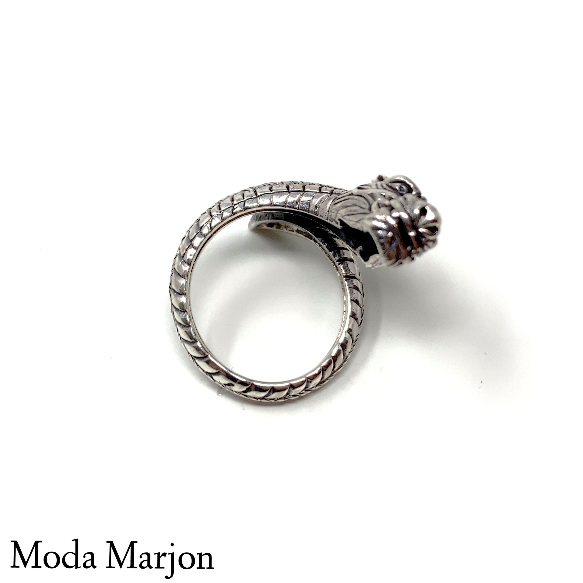 Dragon Head Ring - Moda Marjon 