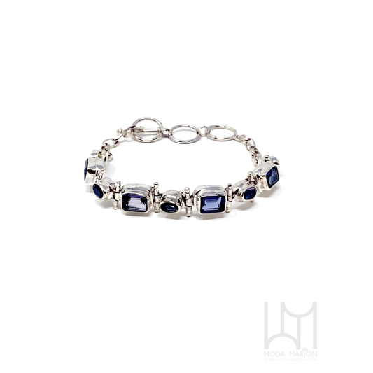 Blue Kyanite Tennis Bracelet