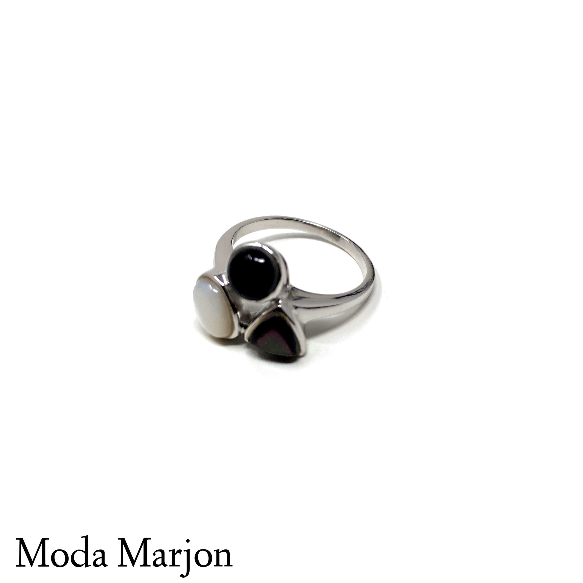 Multi Color Mother Of Pearl Ring - Moda Marjon 