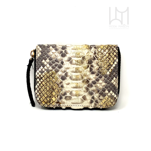 Python Leather Wallet