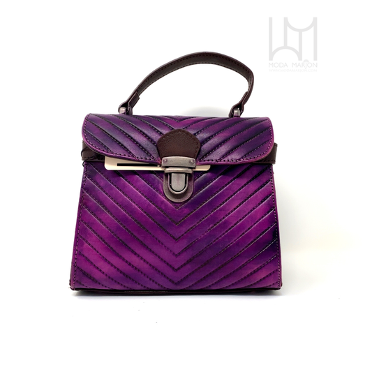 Small Tooled Crossbody Bag