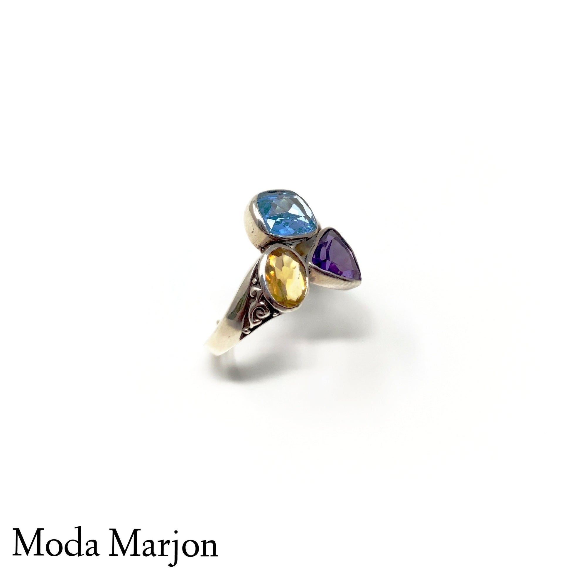 Multi Stone Ring - Moda Marjon 