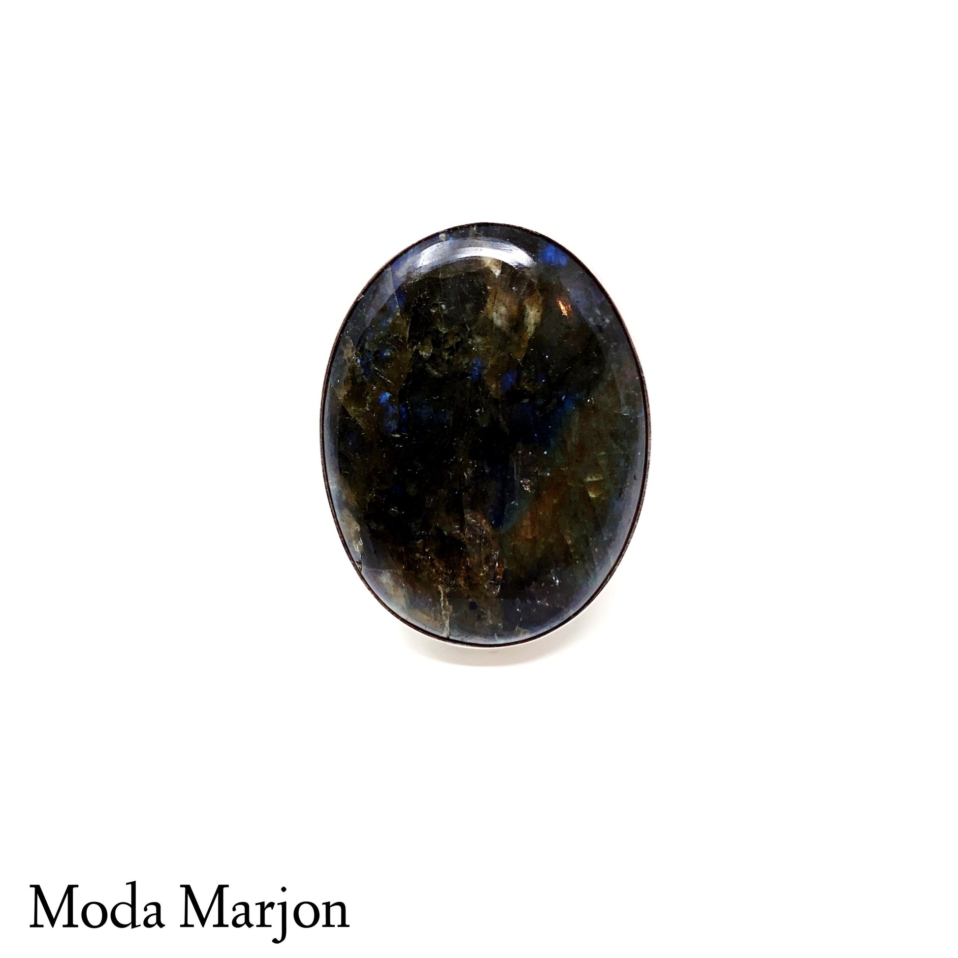 Statement Labradorite Ring - Moda Marjon 