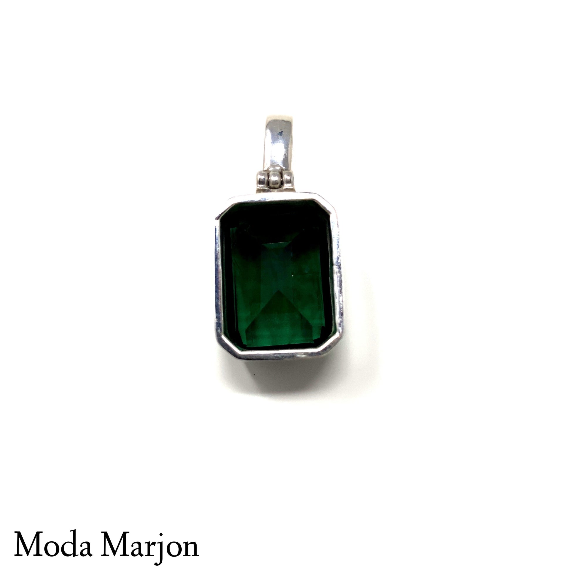 Emerald Cut Green Quartz - Moda Marjon 