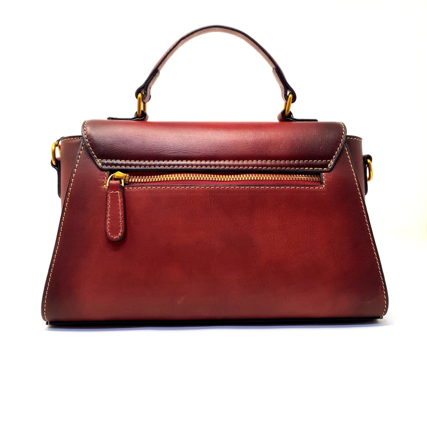 Tooled Leather Handbag - Moda Marjon 