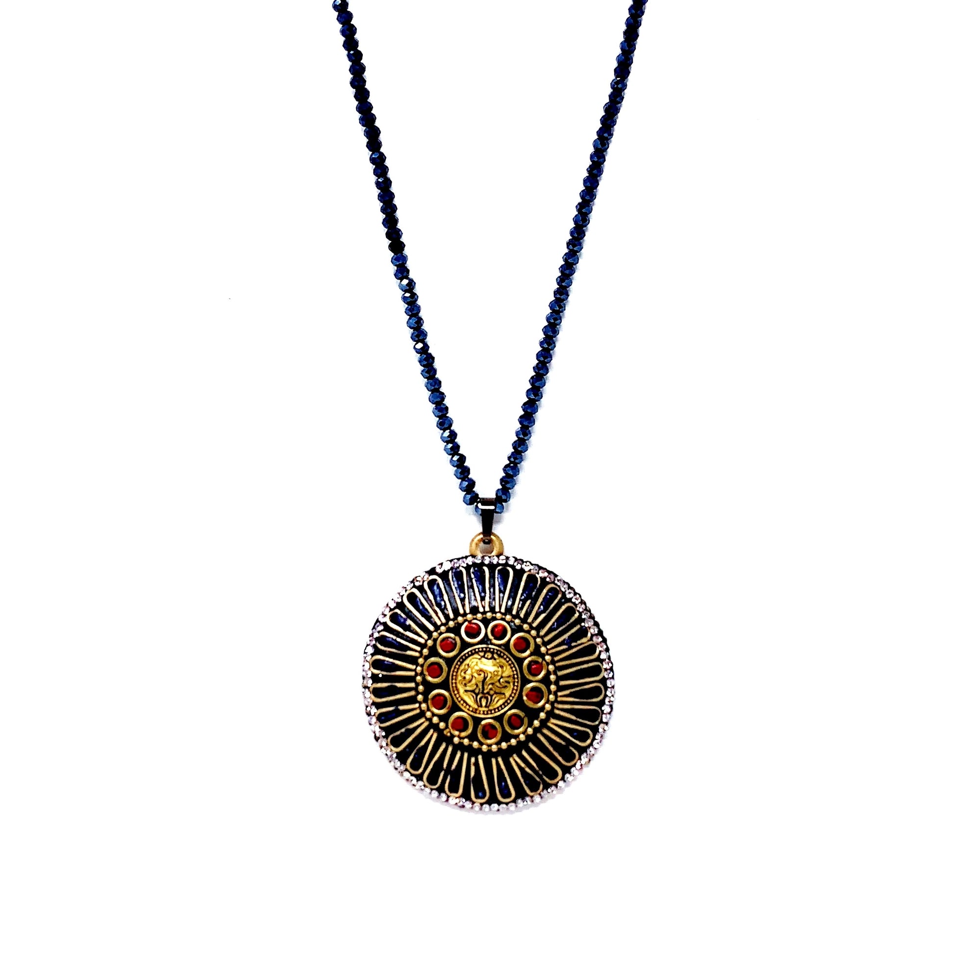 Vintage Inspired Drop Necklace - Moda Marjon 