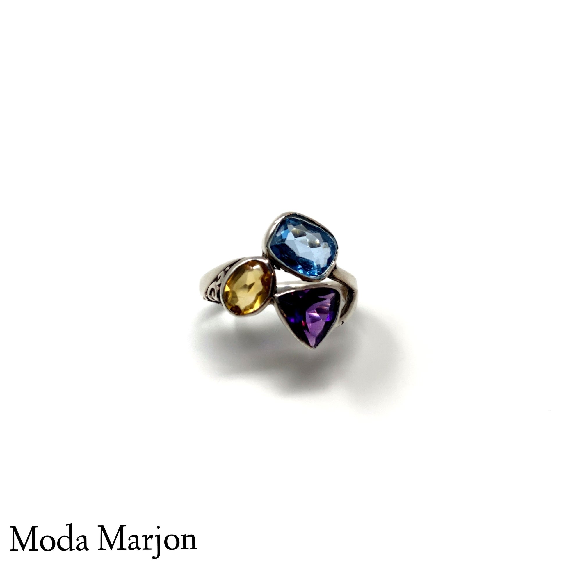 Multi Stone Ring - Moda Marjon 